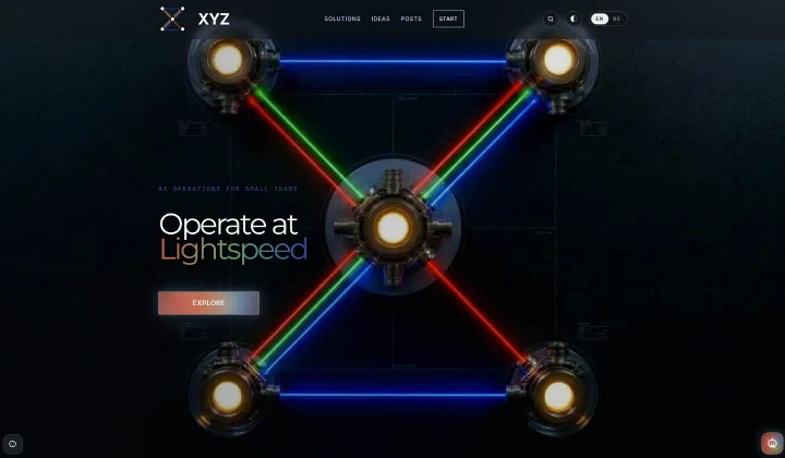 The Making of the XYZ Website