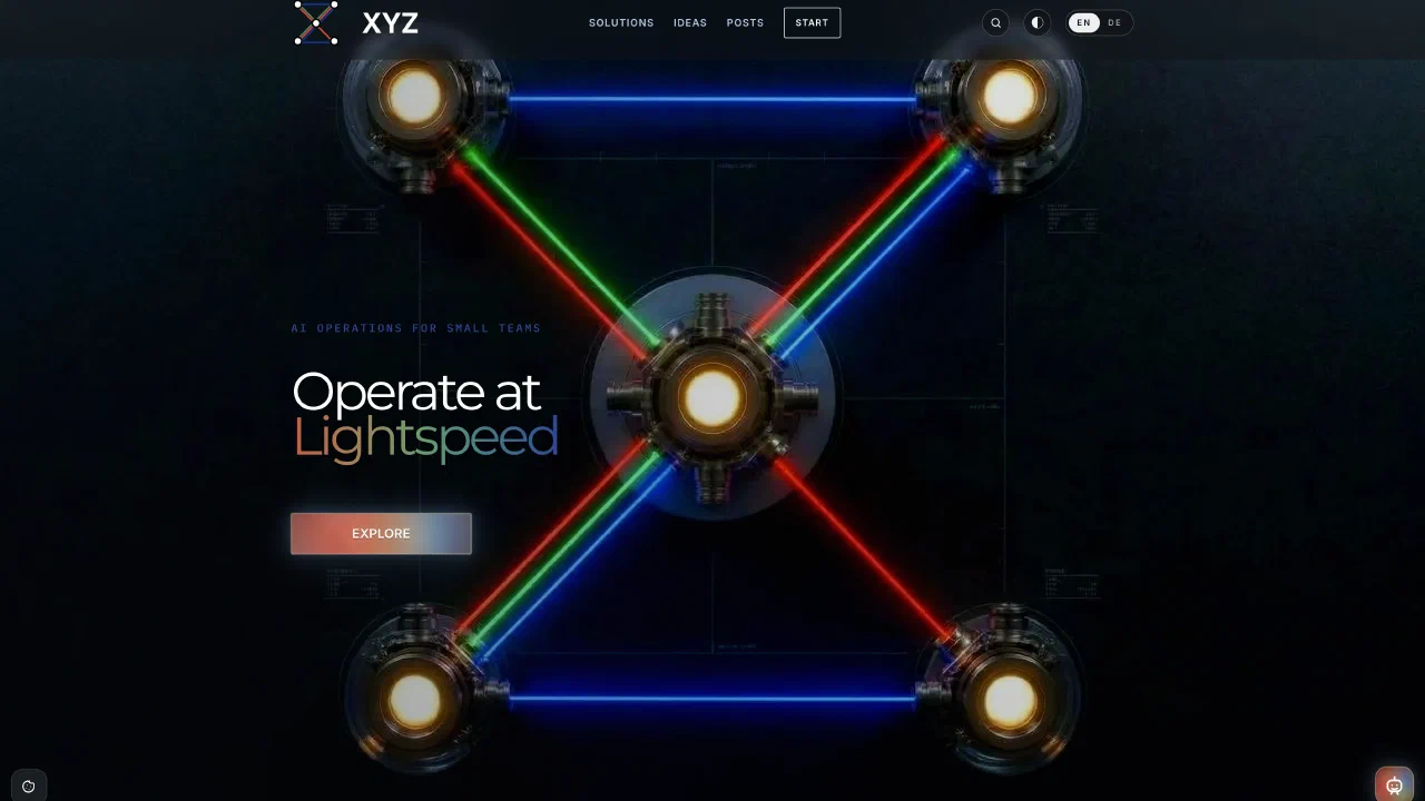 The Making of the XYZ Website